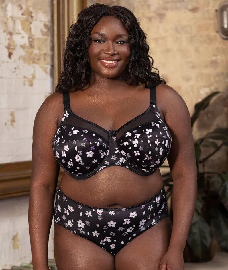 Goddess Kayla Underwired Banded Bra - Sakura