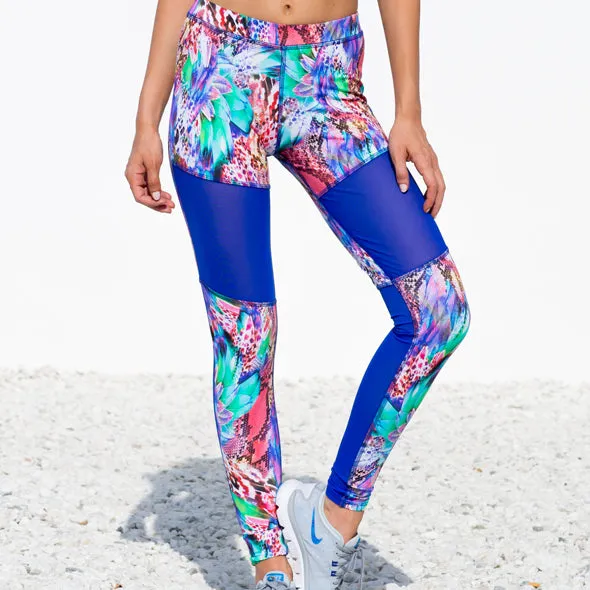 GORGEOUS CHAOS - Mesh Cut Out Legging