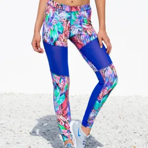 GORGEOUS CHAOS - Mesh Cut Out Legging