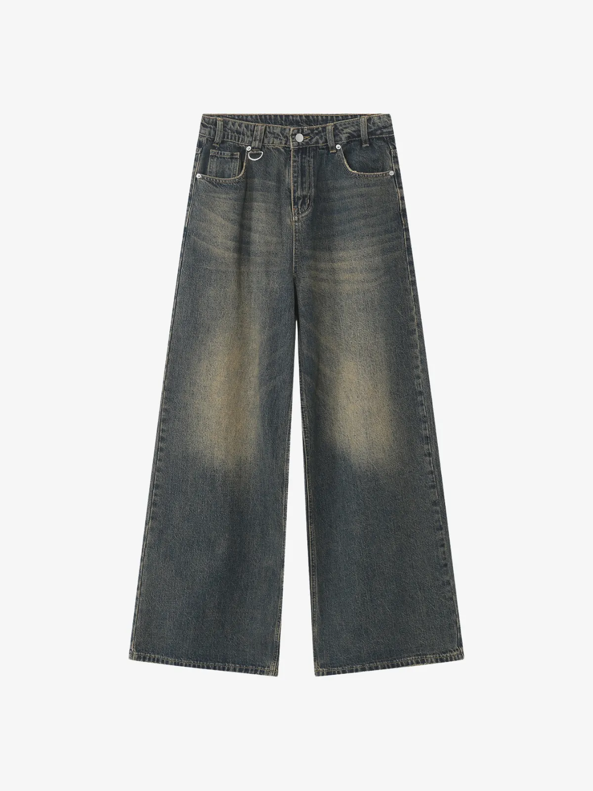 GRADIENT DISTRESSED JEANS