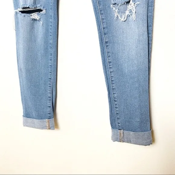 H&amp;M Distressed Denim Jeans Pant. Blue. Sz 28/32.