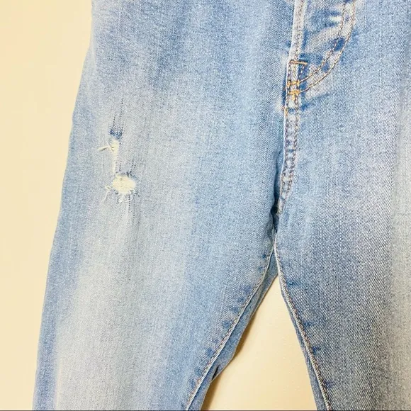 H&amp;M Distressed Denim Jeans Pant. Blue. Sz 28/32.