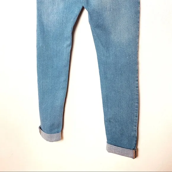 H&amp;M Distressed Denim Jeans Pant. Blue. Sz 28/32.
