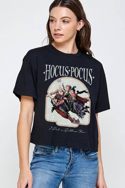 HOCUS POCUS RELAXED CROP TOP
