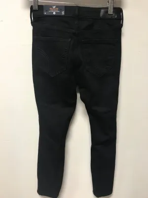 Hollister Black Distressed Jeans- 1S