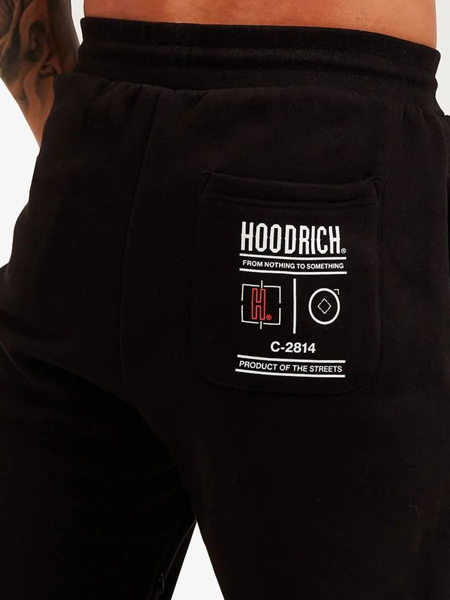 Hoodrich OG Akira Cargo Joggers Black/White/Lychee