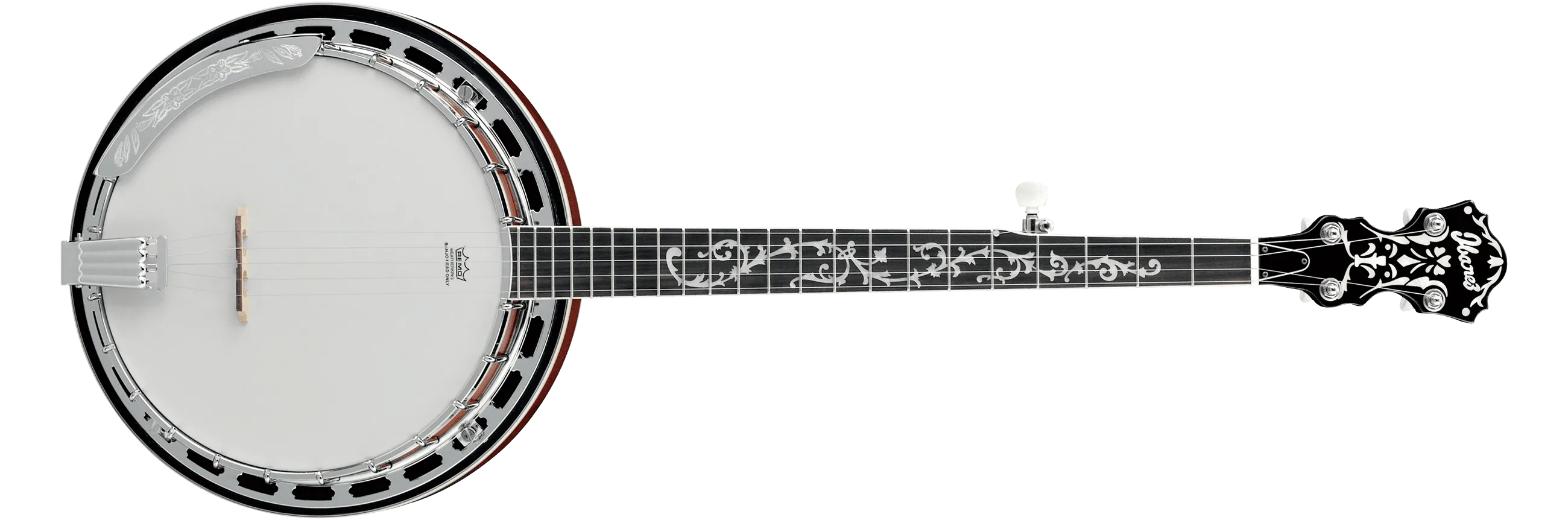 Ibanez B200 5-String Closed Back Banjo, Natural
