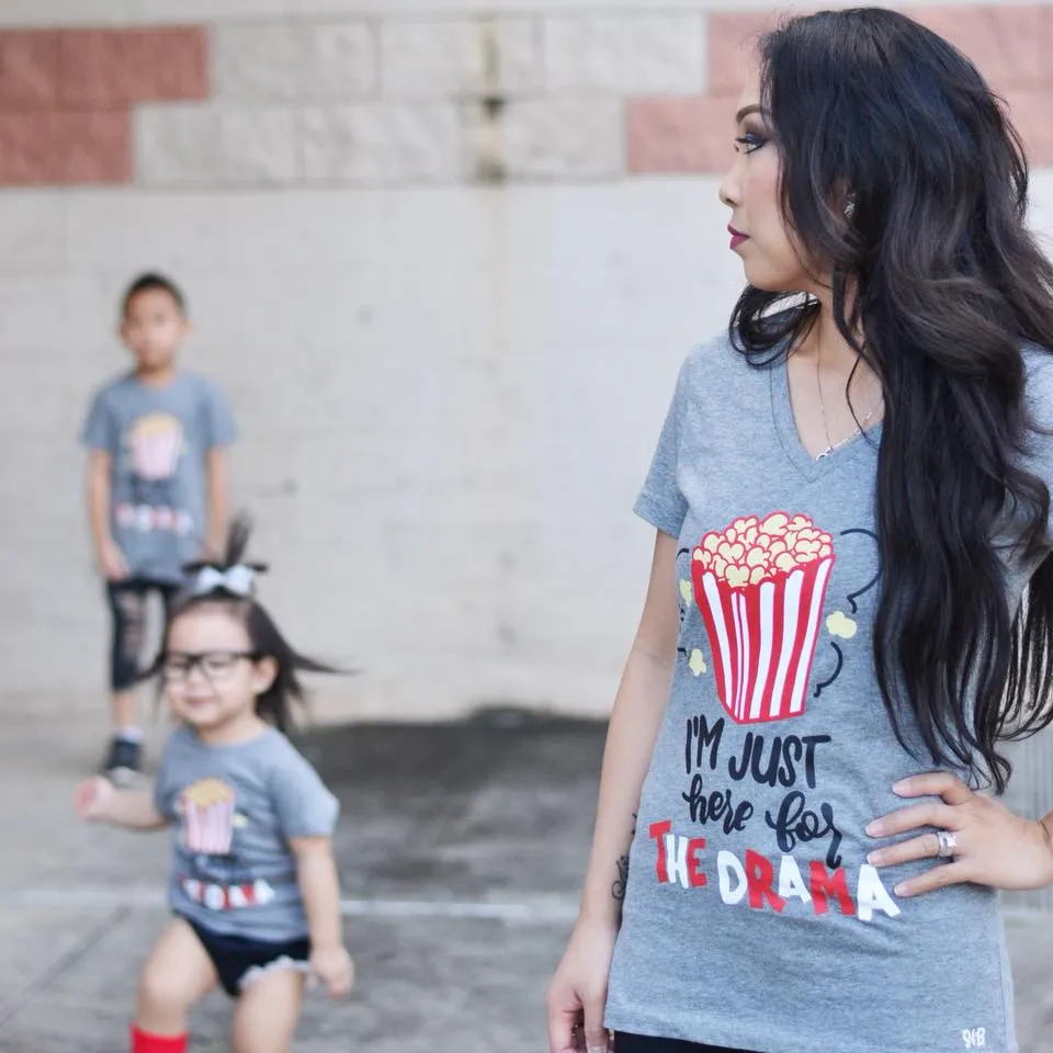I'm Just Here For The Drama Adult Graphic Tee