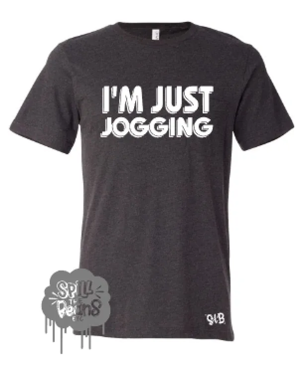 I’m just jogging (just words) Parent and kid Set