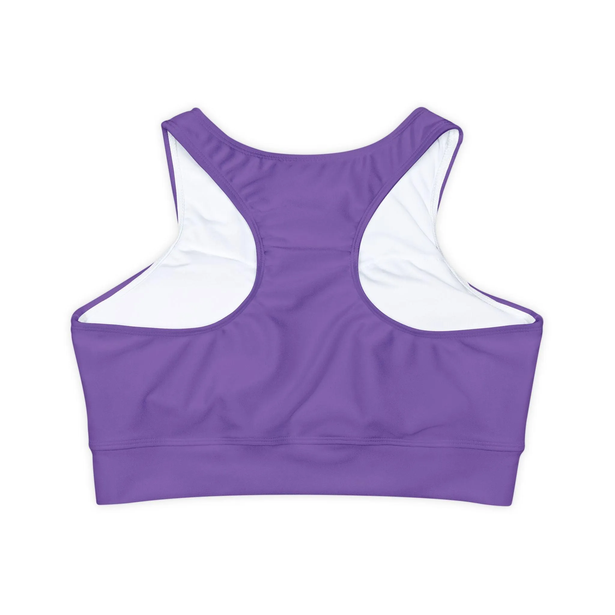 IQ Fashion | Fully Lined, Padded Sports Bra (AOP)
