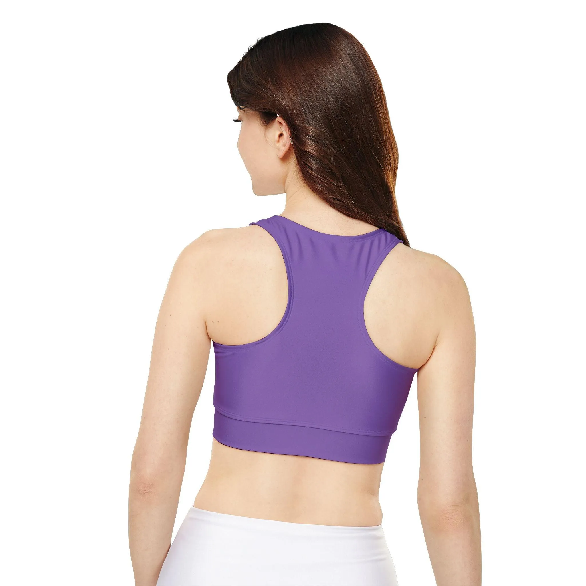 IQ Fashion | Fully Lined, Padded Sports Bra (AOP)