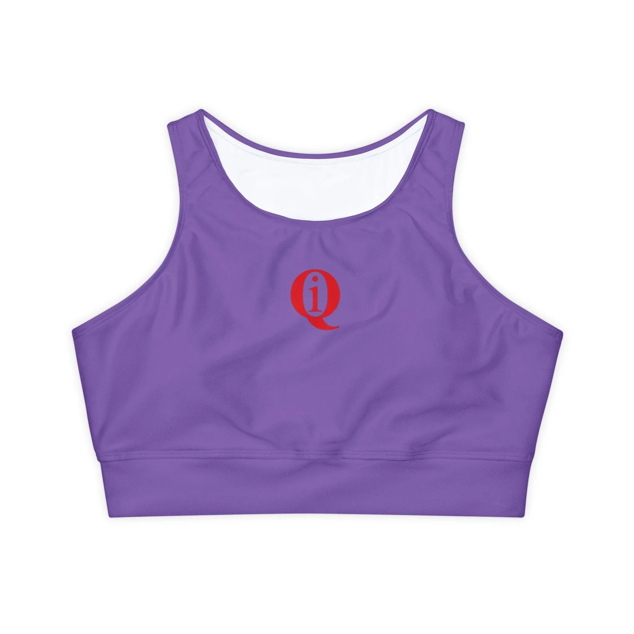 IQ Fashion | Fully Lined, Padded Sports Bra (AOP)