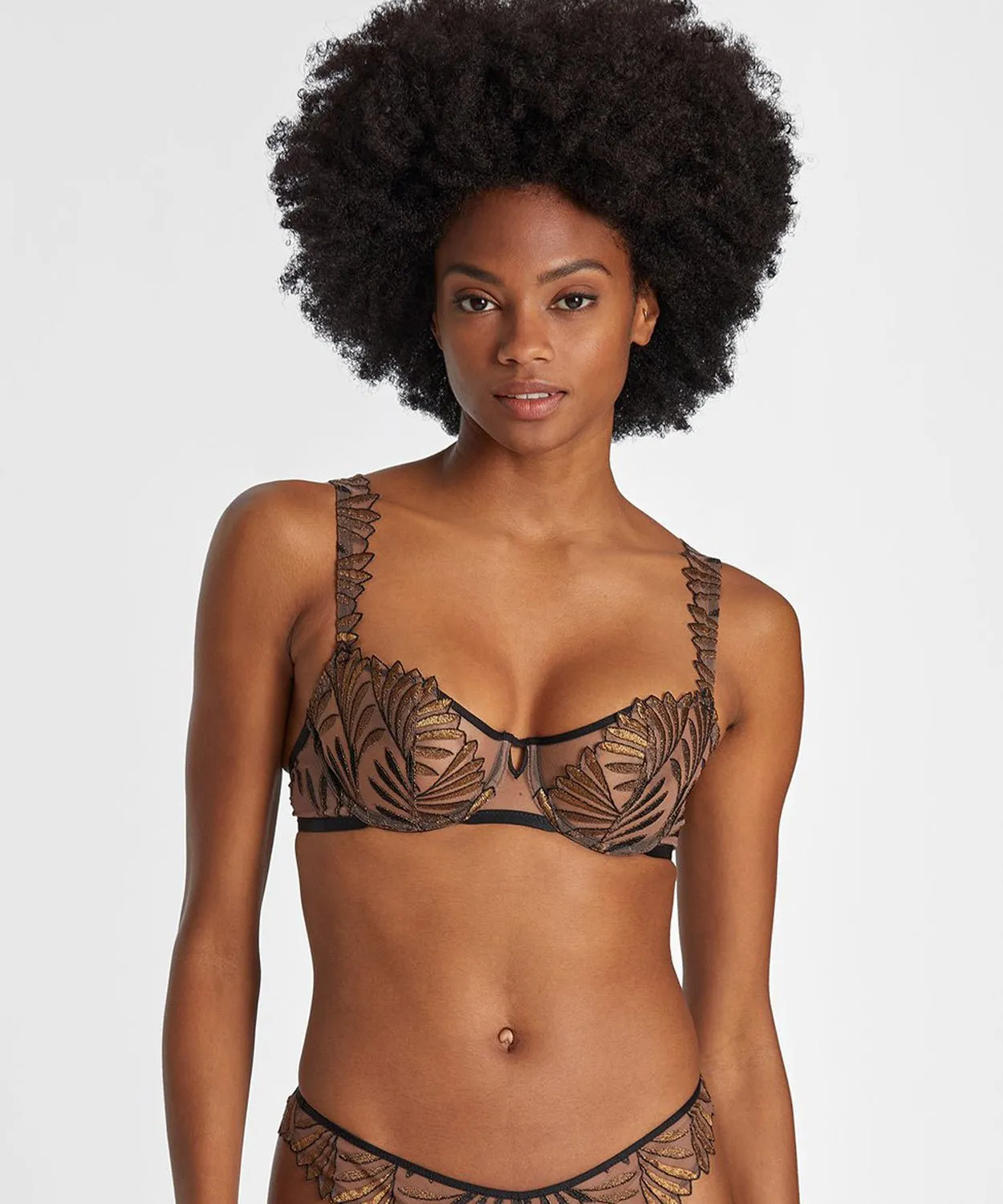 Iris Van Herpen X Aubade Sensory Illusion Half Cup Bra