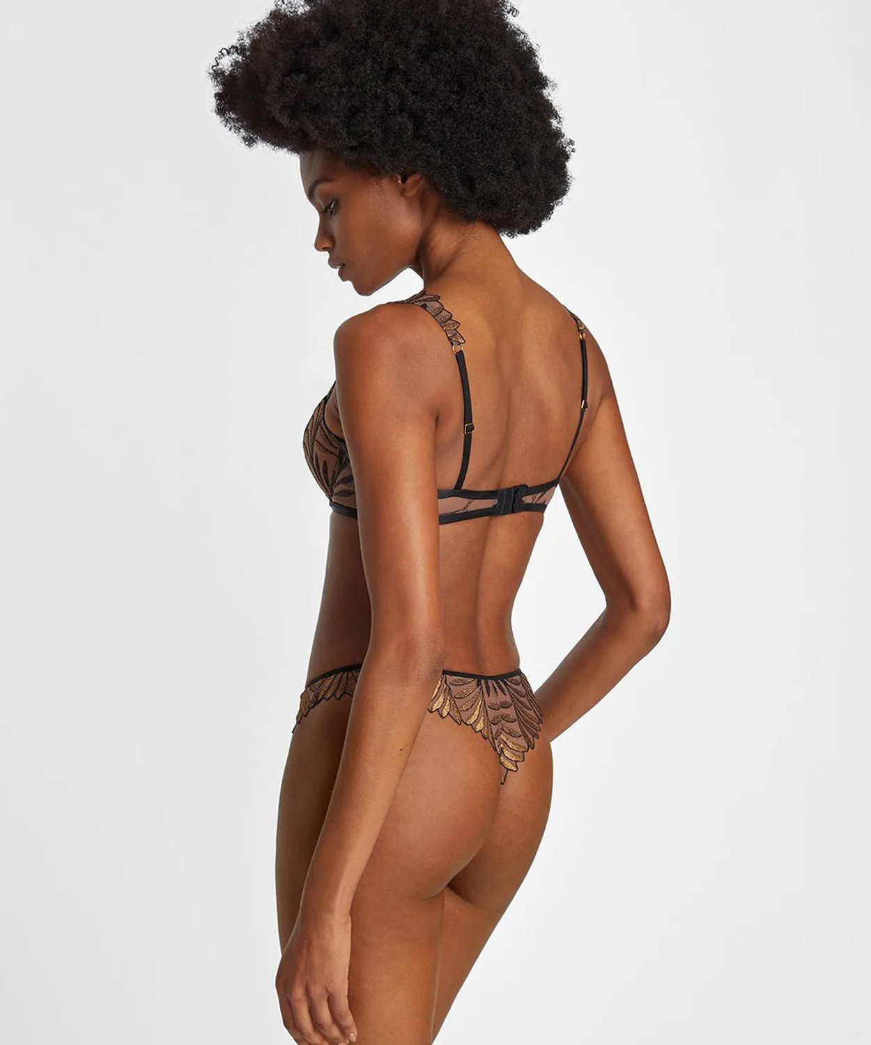 Iris Van Herpen X Aubade Sensory Illusion Half Cup Bra