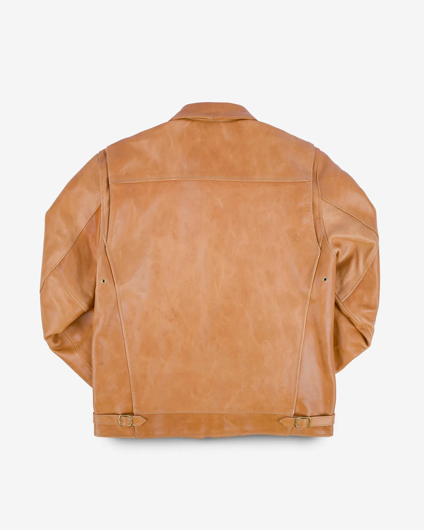 Iron Heart x Simmons Bilt Mustang Horsehide Tailgunner - Natural