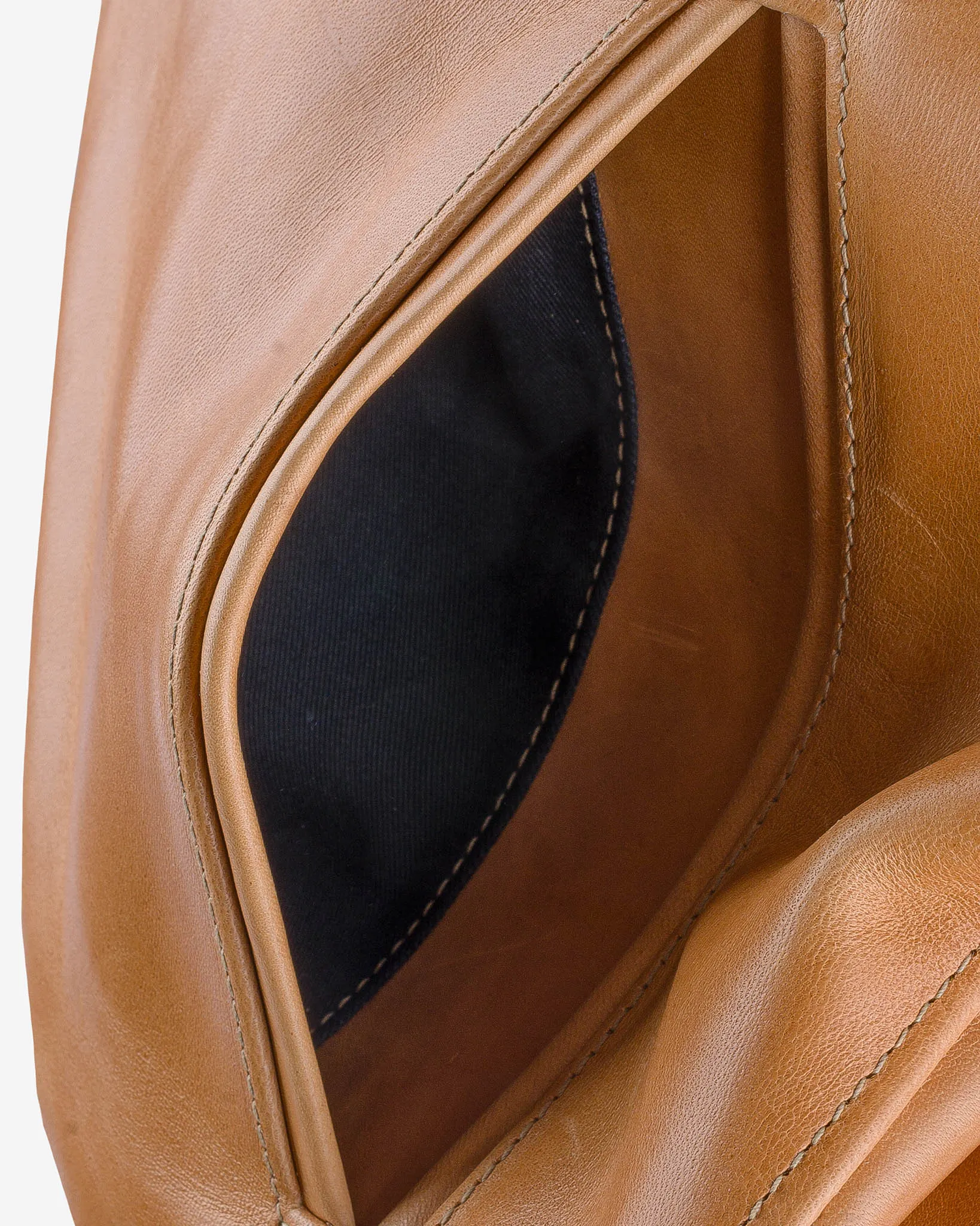 Iron Heart x Simmons Bilt Mustang Horsehide Tailgunner - Natural