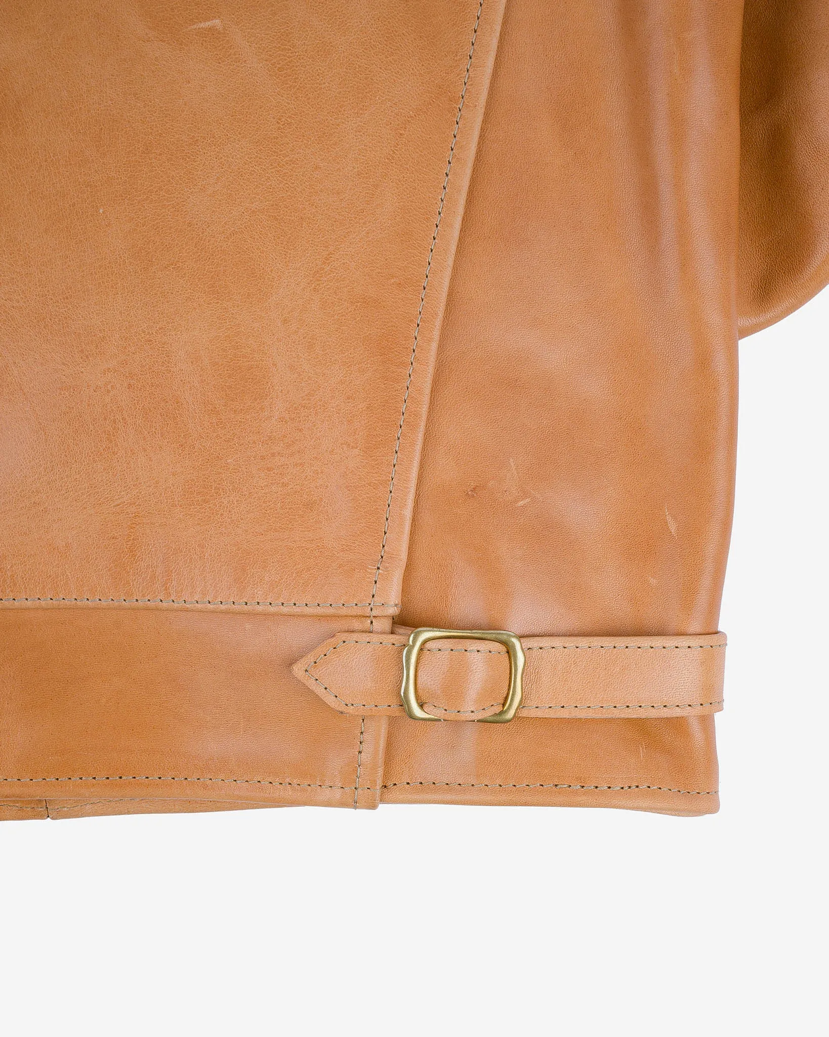 Iron Heart x Simmons Bilt Mustang Horsehide Tailgunner - Natural