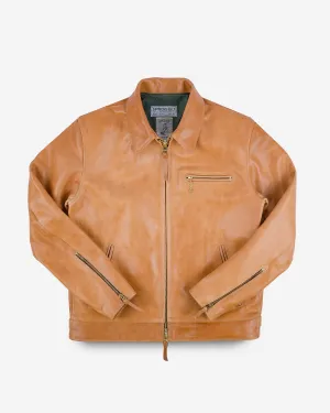 Iron Heart x Simmons Bilt Mustang Horsehide Tailgunner - Natural