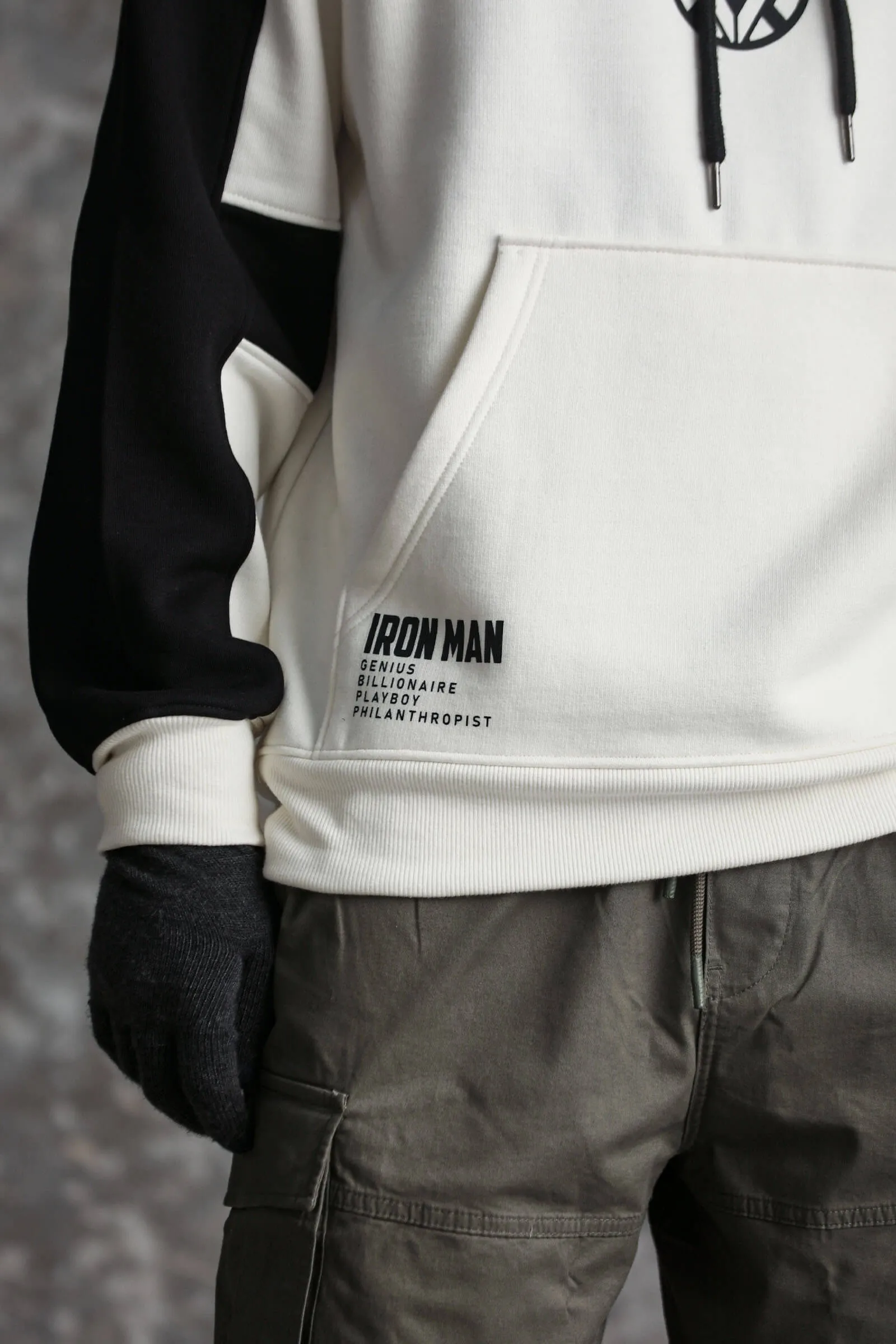Iron Man Oversized Heavyweight Hoodie(Fleece)