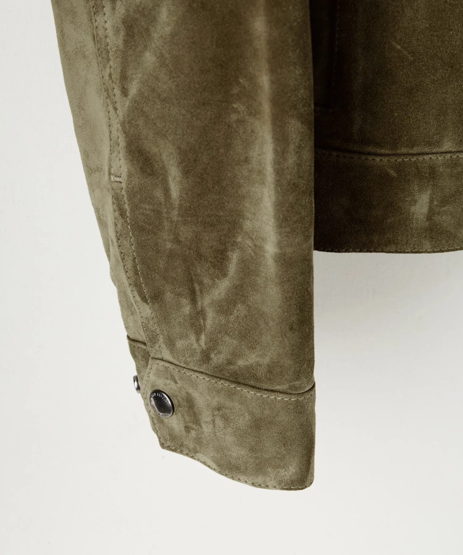 Italian Suede Snap Dylan Jacket
