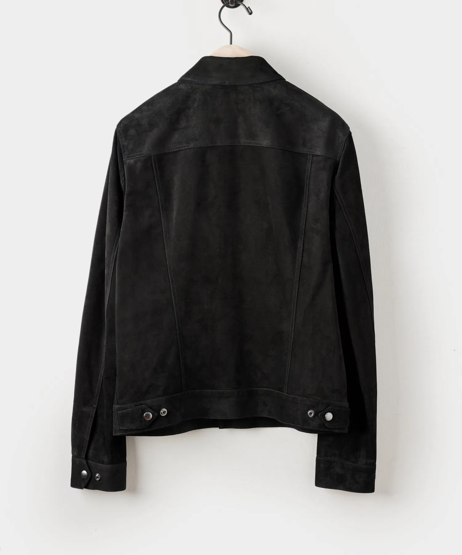Italian Suede Snap Dylan Jacket