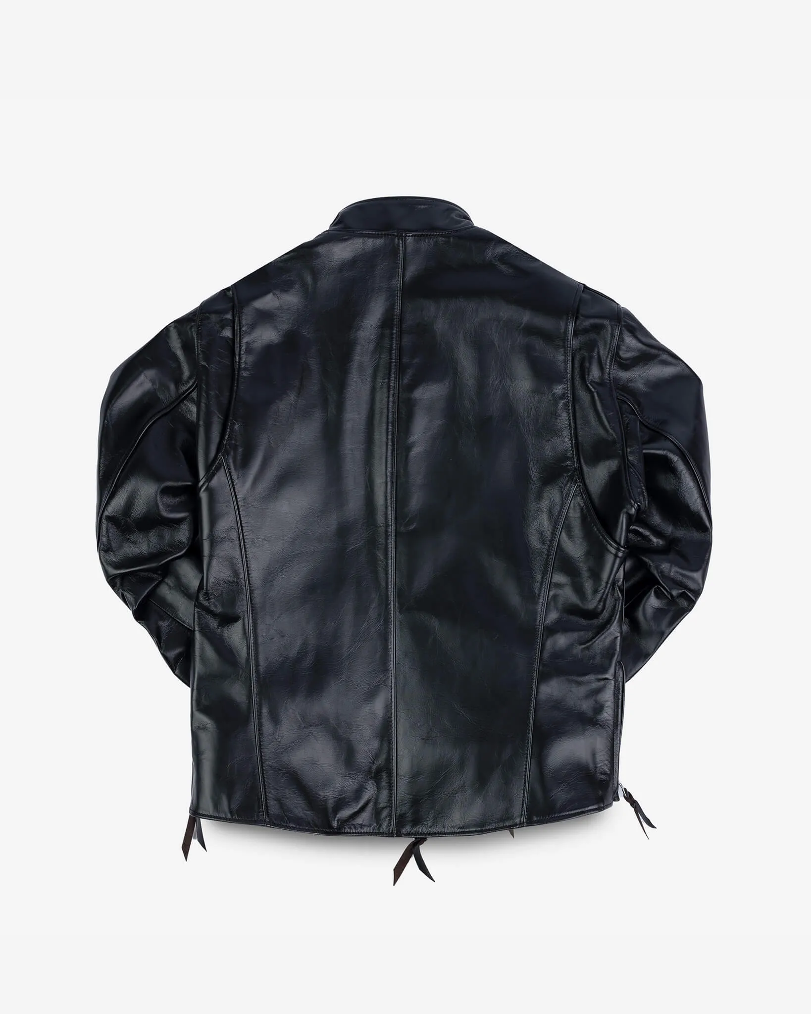 Japanese Horsehide Rider’s Jacket - Black (Tea-Core Dyed)