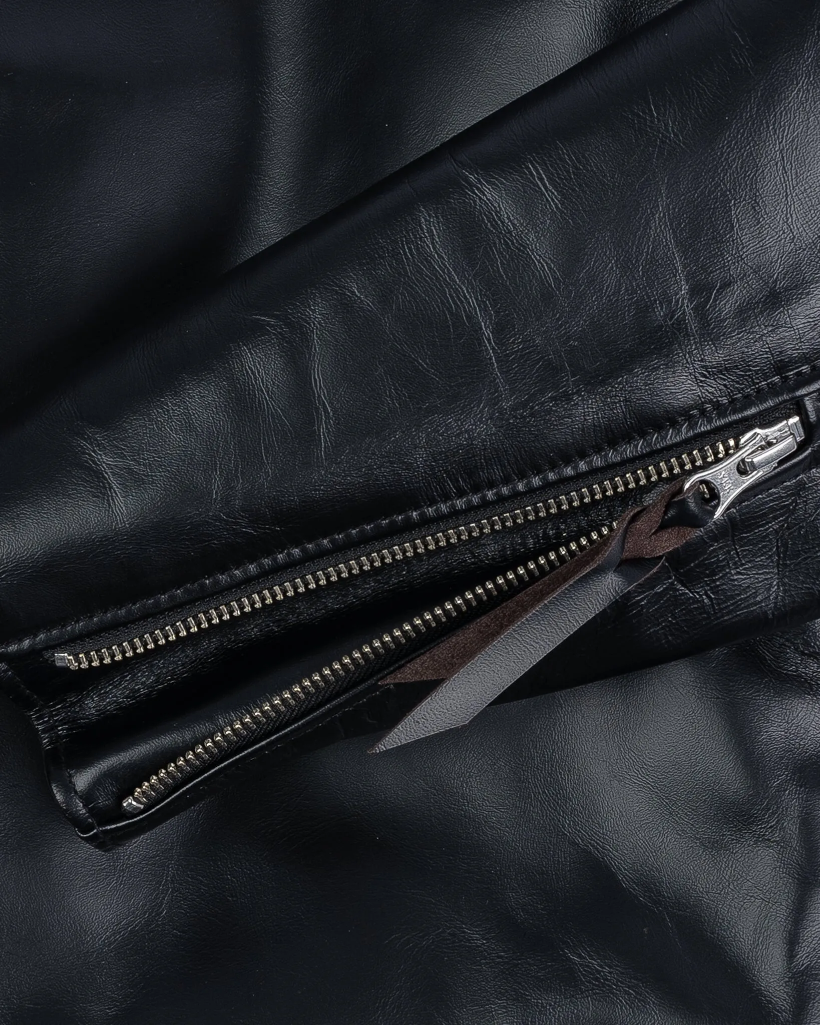Japanese Horsehide Rider’s Jacket - Black (Tea-Core Dyed)