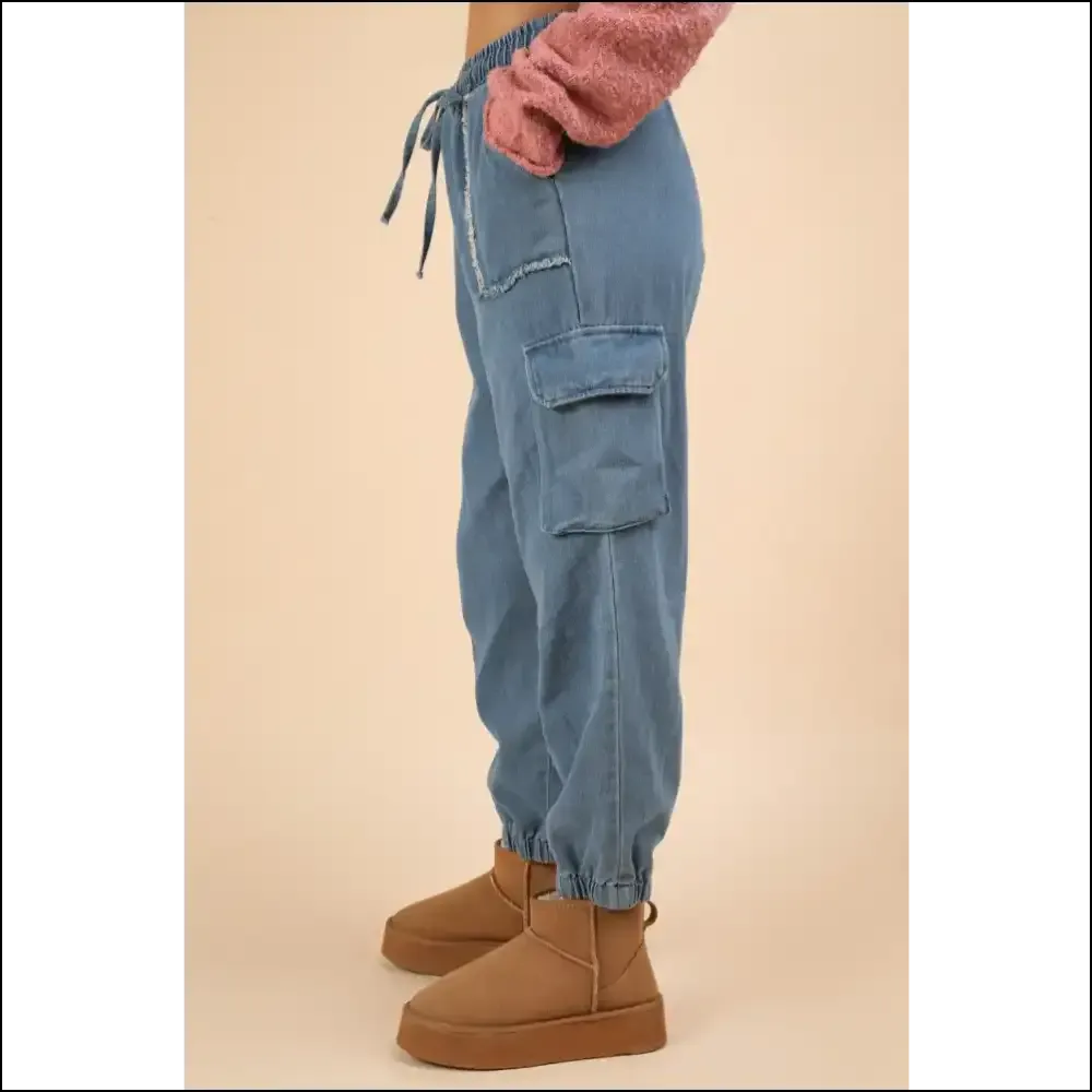 Jeans that Drawstring your Comfort and Cargo Into a Stylish Comedy 😄