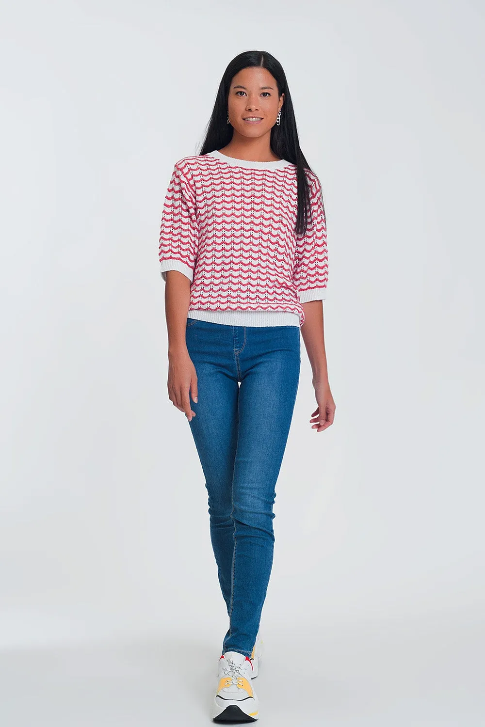 Jeggings in dark wash