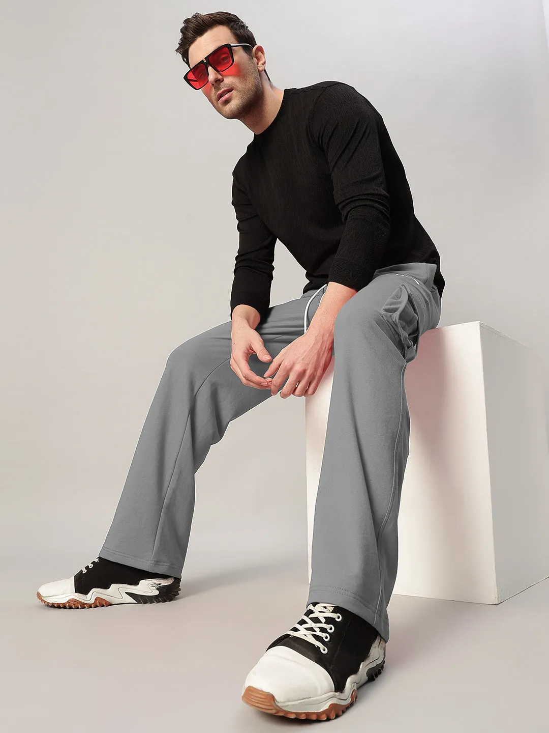 JESS 5 POCKET RELAXED FIT JOGGERS (GREY)