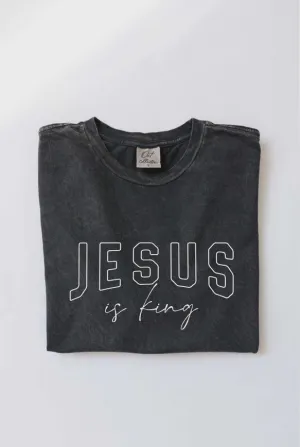 Jesus is King Tee - Mineral
