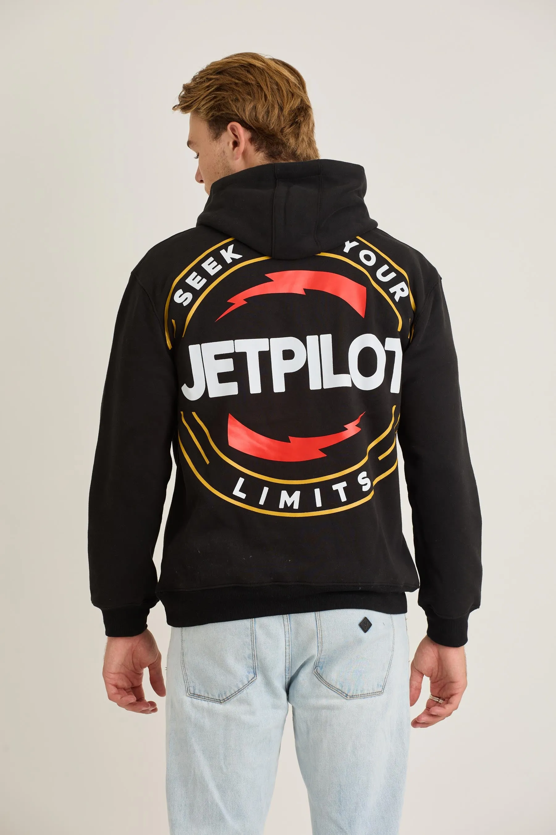 Jetpilot Limits Mens Pullover - Black