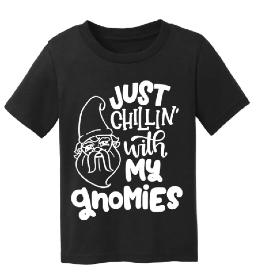 Just Chillin' with My Gnomies Tee