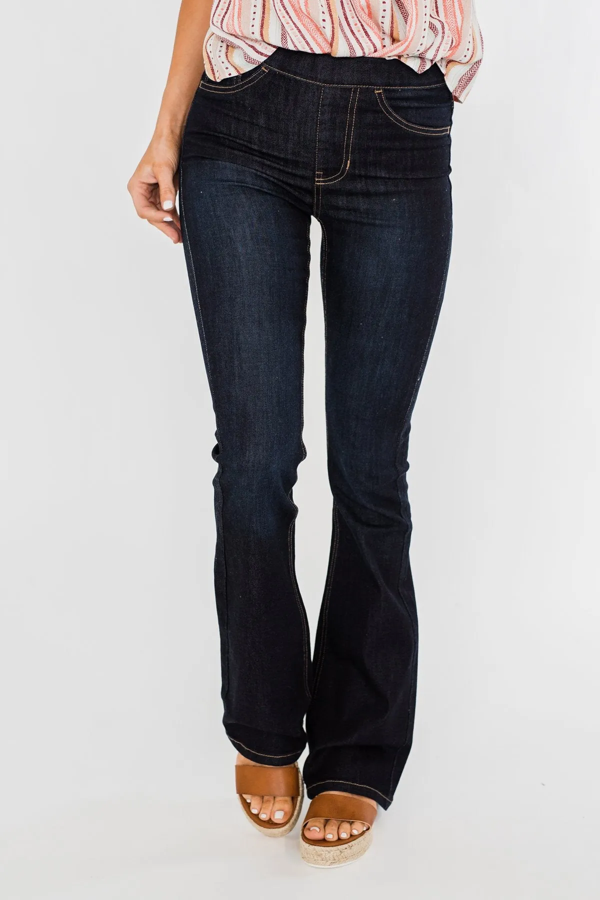 KanCan Flare Jeans- Jhenon Wash