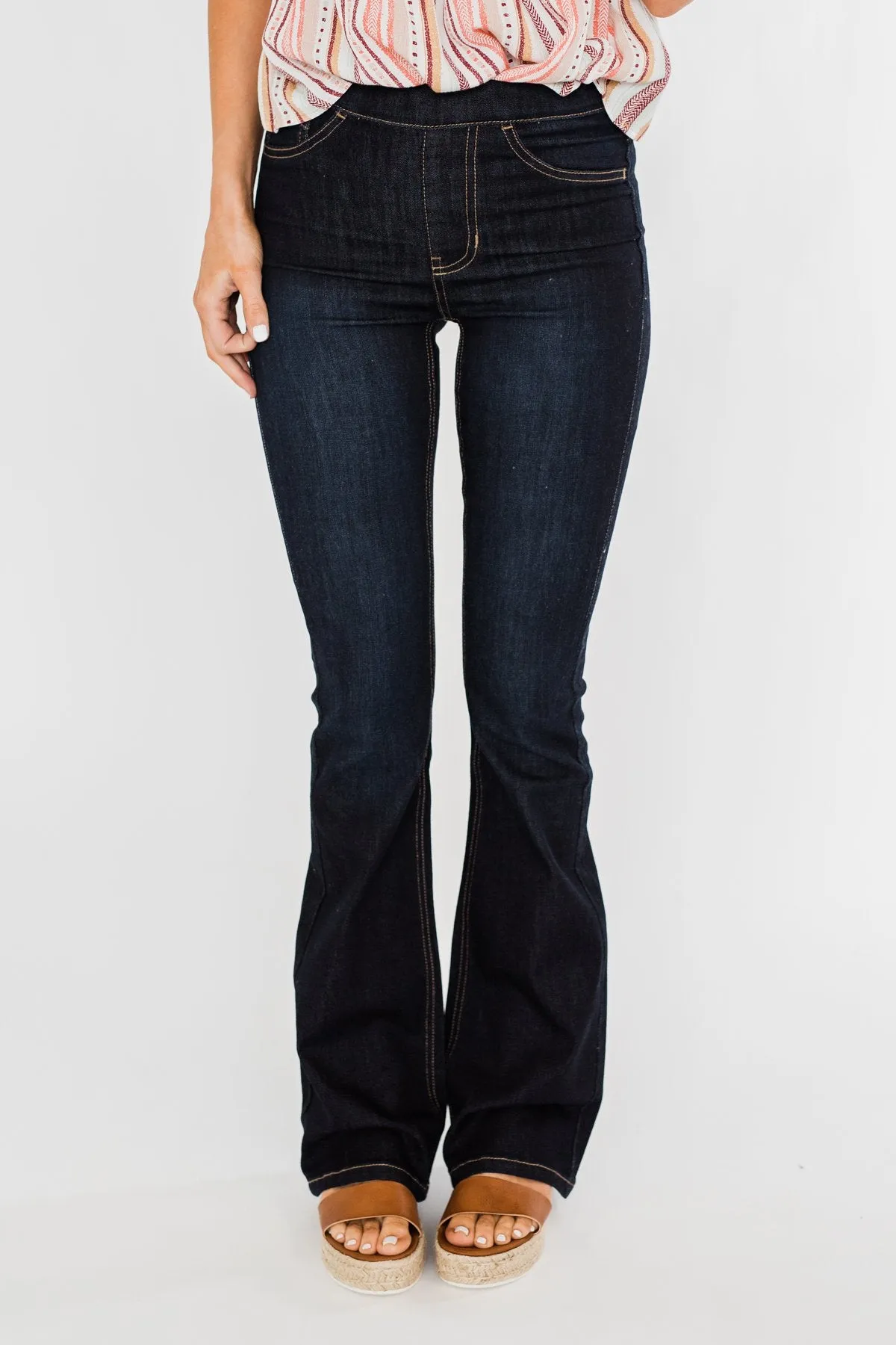 KanCan Flare Jeans- Jhenon Wash