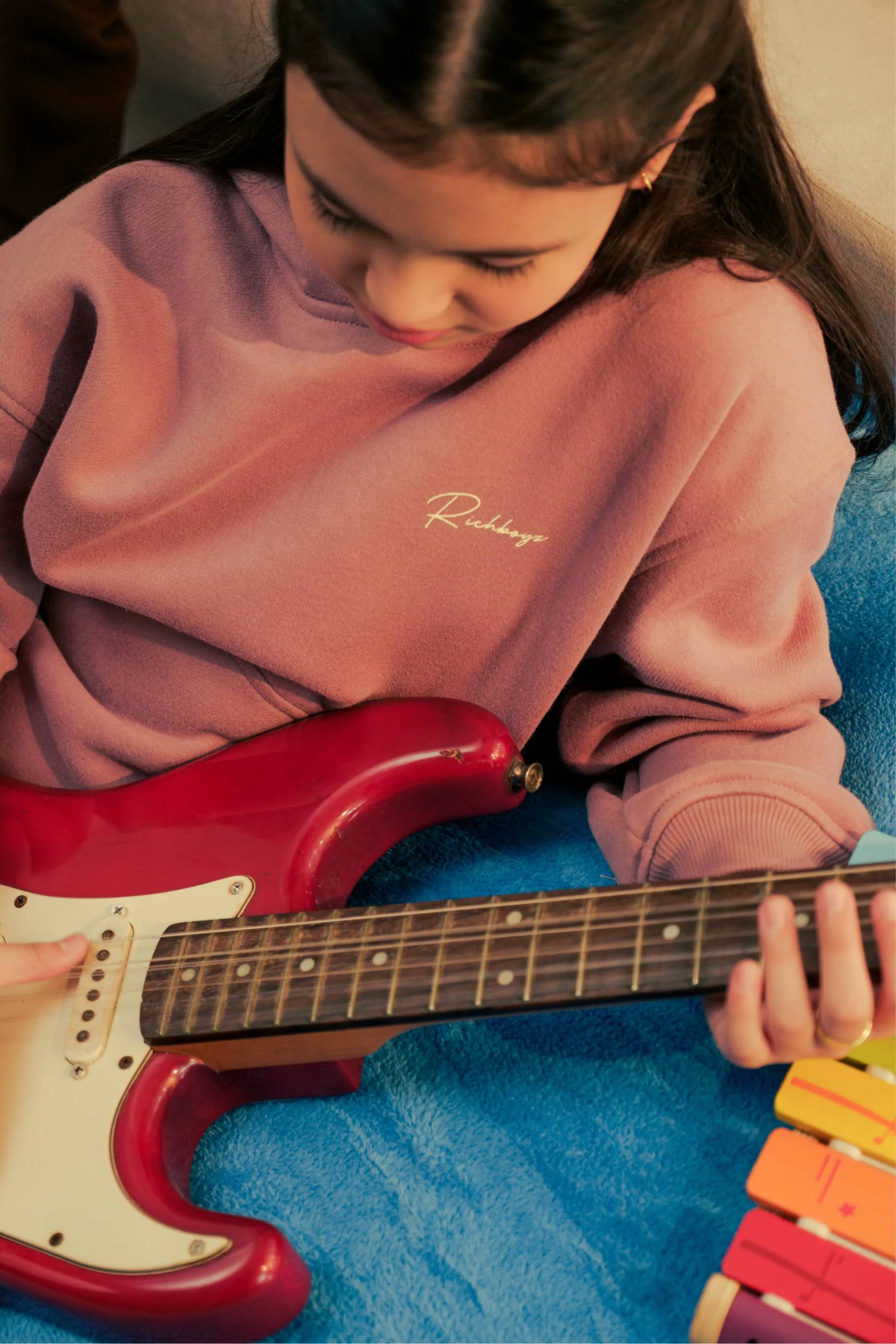 Kidz Hoodie - Old Rose