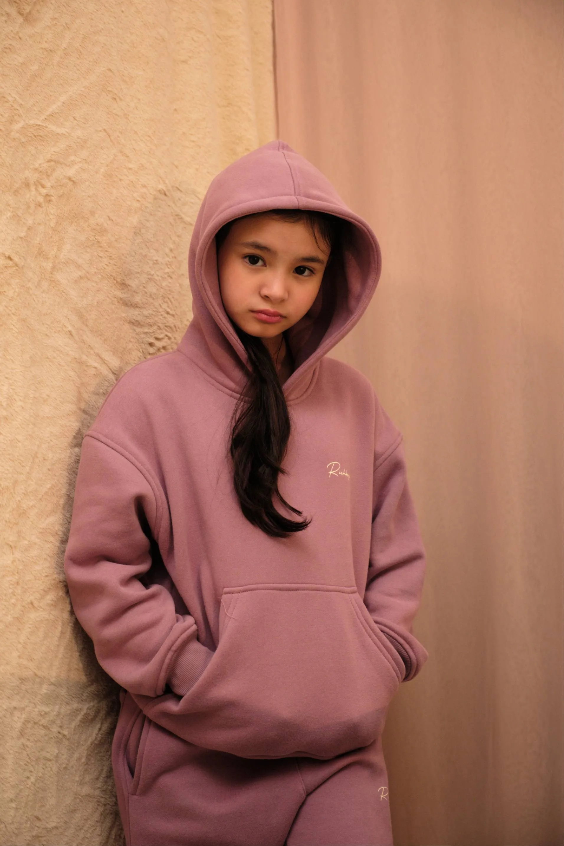 Kidz Hoodie - Old Rose