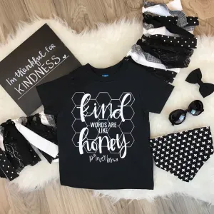 Kind Words Are Like Honey Kid's Tee