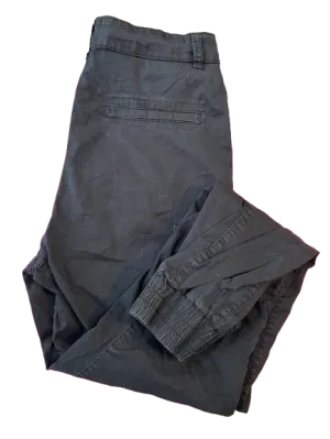 Kuwalla-Tee Black Cargo Jogger