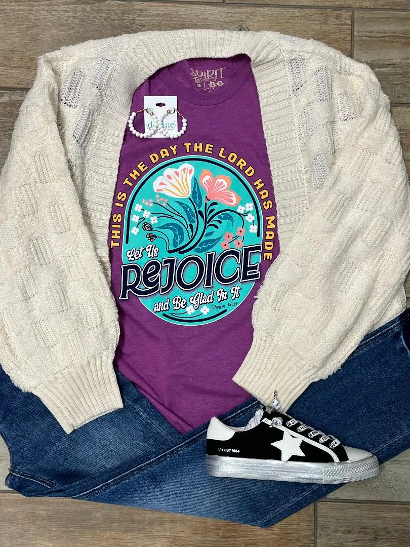 Let Us Rejoice and Be Glad In It Graphic Tee