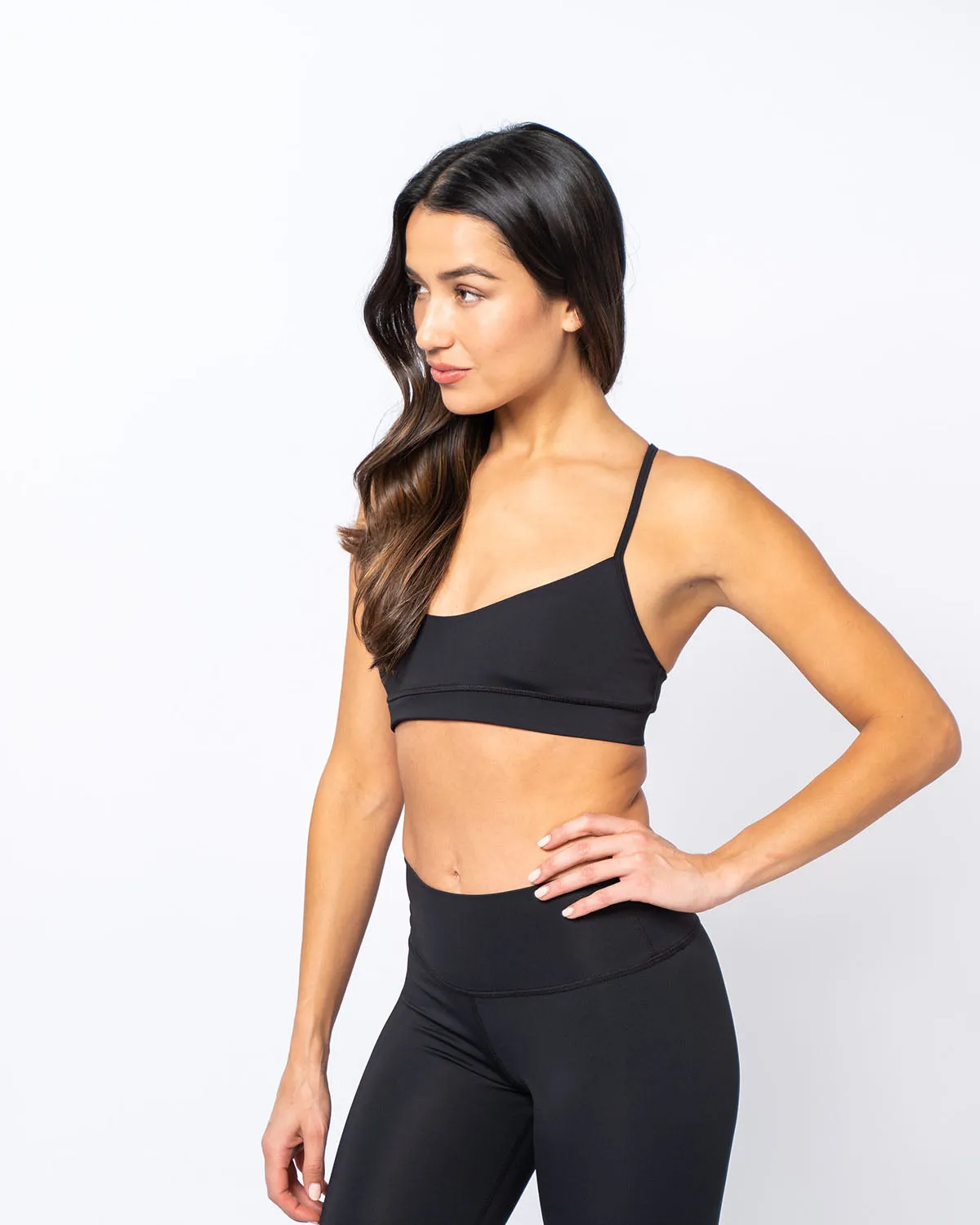 L.I.T V Bra | Black