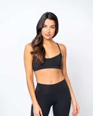 L.I.T V Bra | Black