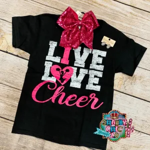 Live Love Cheer Tee - Youth