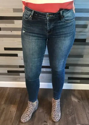 Liverpool Medium Wash Abby Skinny Jean