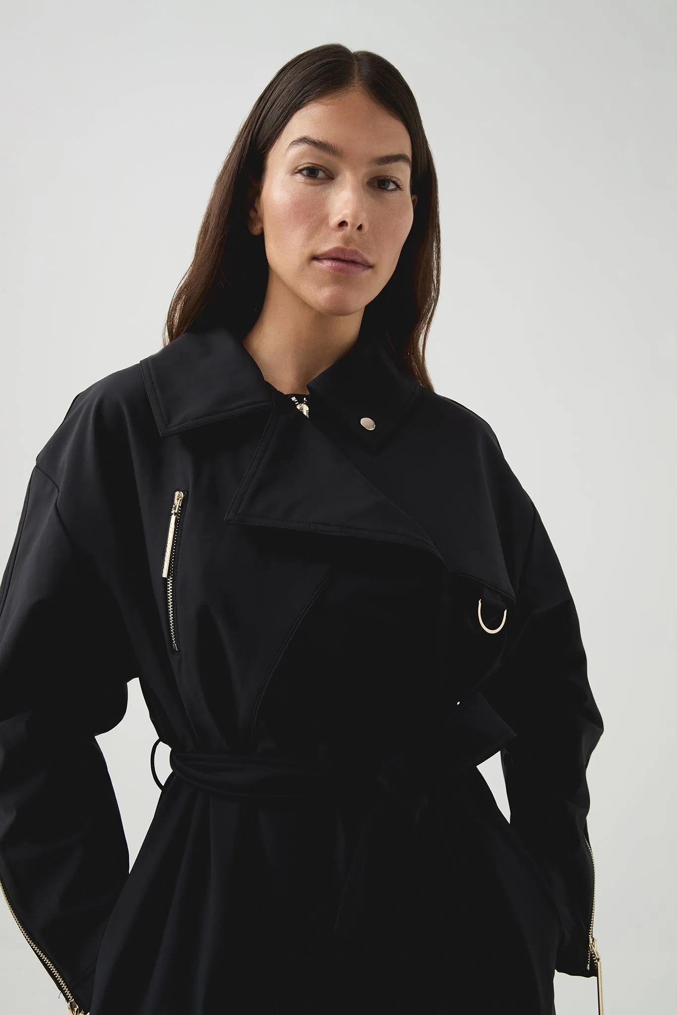 Longline Zip Coat 795