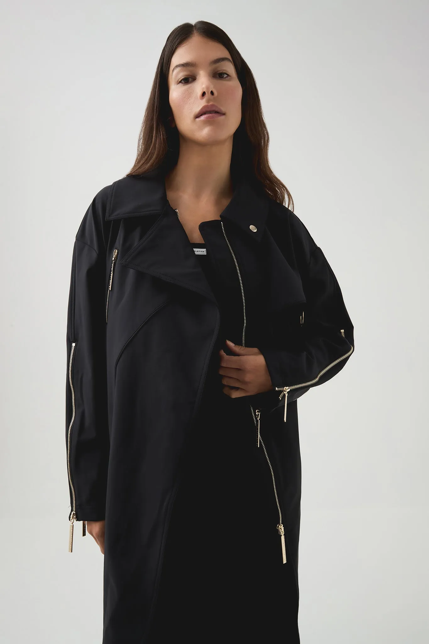 Longline Zip Coat 795