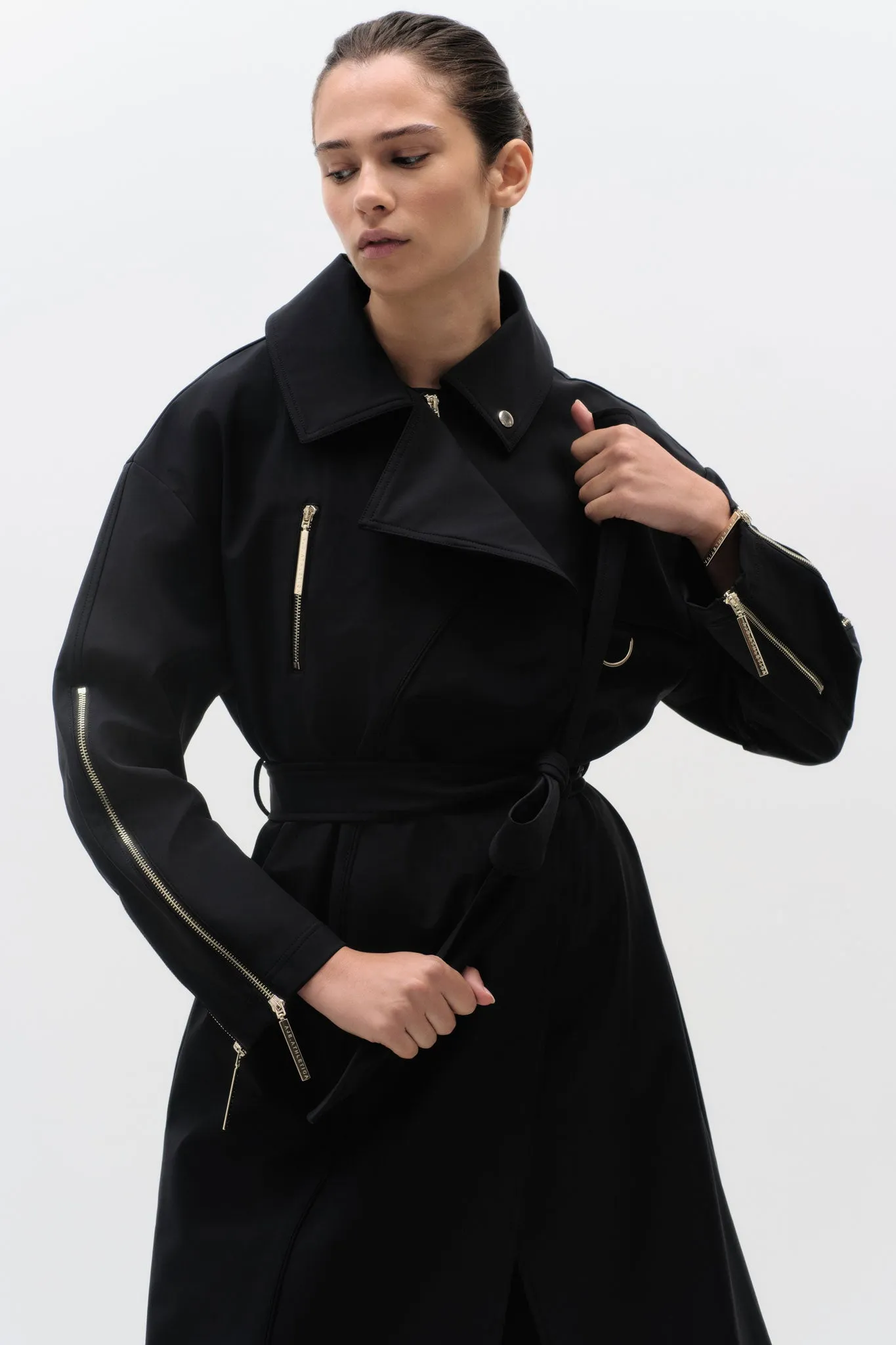 Longline Zip Coat 795