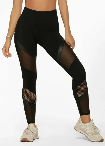 Lorna Jane Full Force Pocket Full Length Leggings - Black