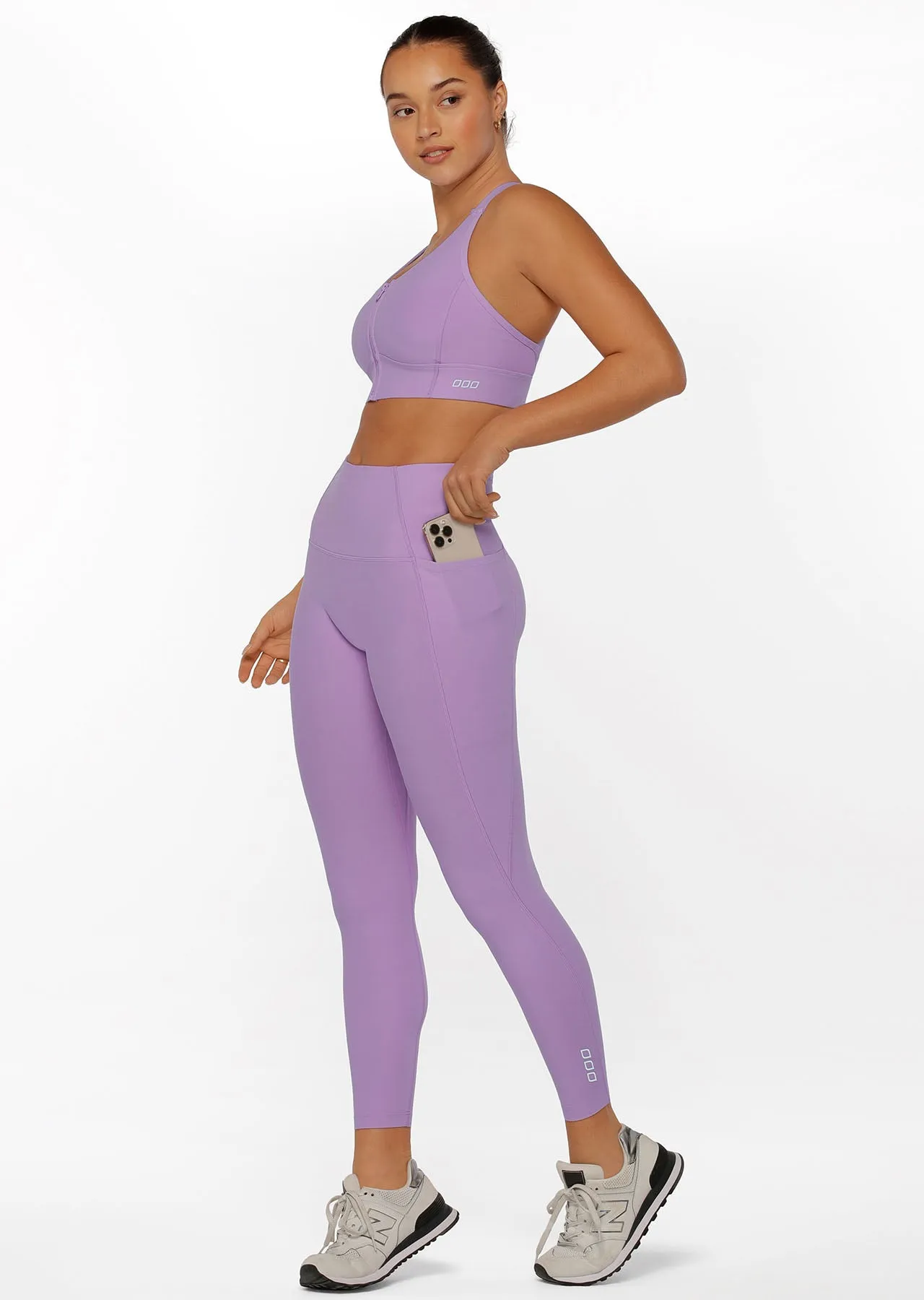 Lorna Jane Ultimate Excel Sports Bra - Lilac Buzz