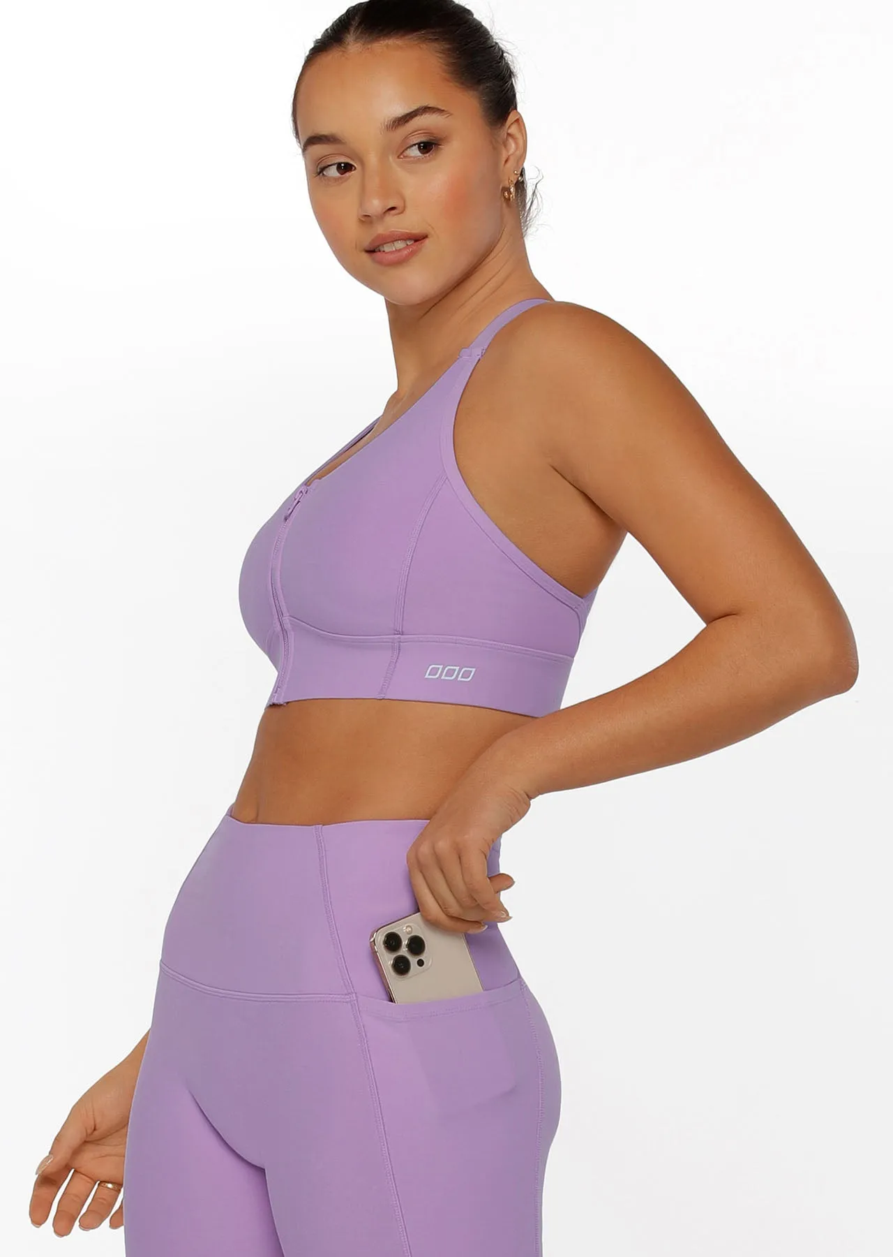 Lorna Jane Ultimate Excel Sports Bra - Lilac Buzz